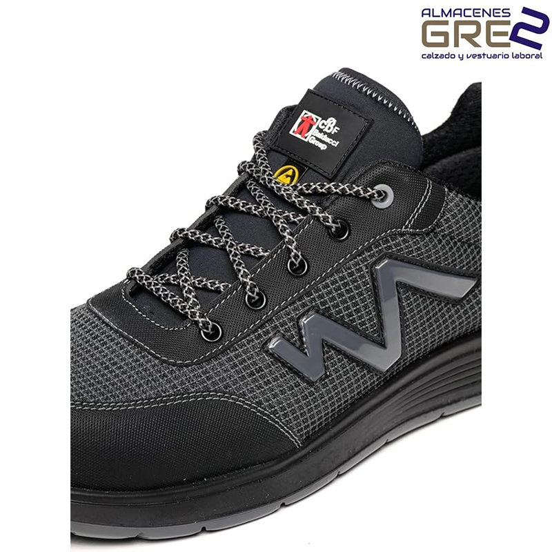 zapatilla de seguridad balducci storm low s1ps fo sr esd metal free