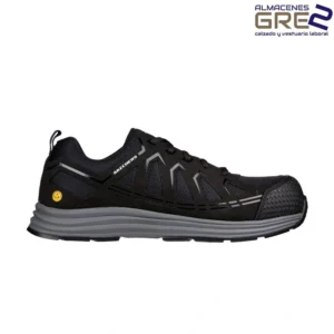 zapatilla de seguridad skechers malad s1p sra esd metal free