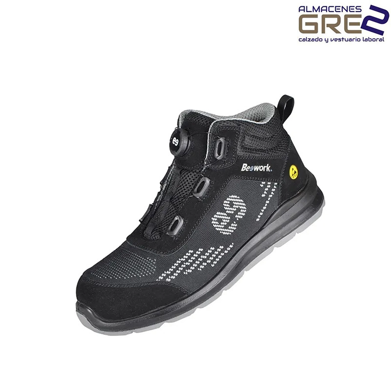 bota de seguridad bee work tanun s3s ci fo sr sc esd metal free